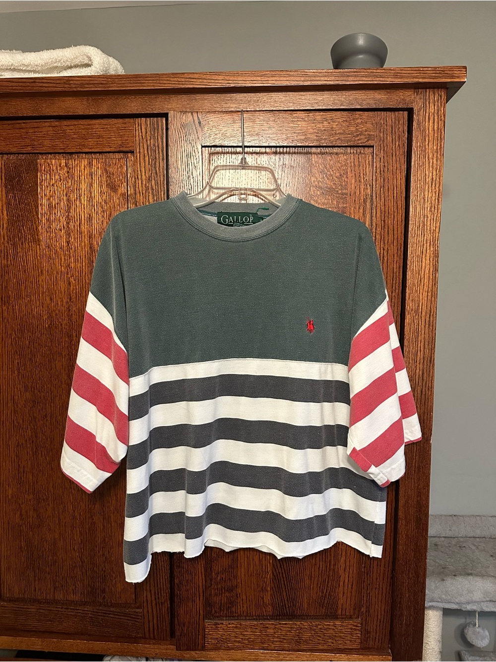 Stripe Crop Tee